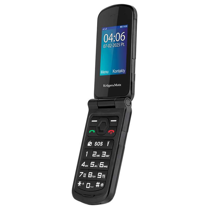 TELEFON RUGGED IRON 5 FLIP KRUGER&MATZ EuroGoods Quality
