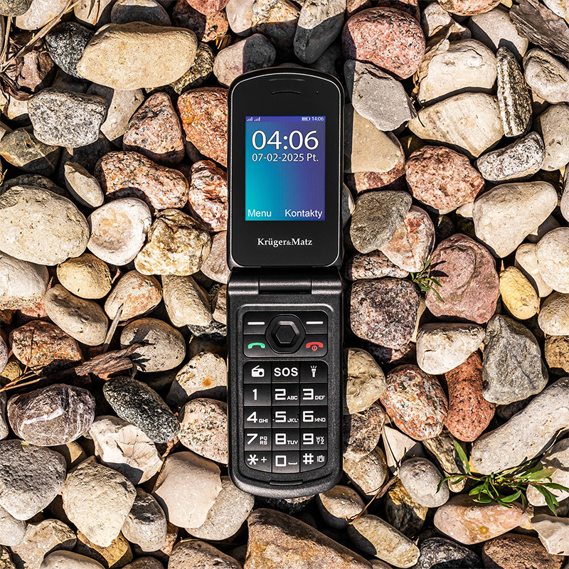 TELEFON RUGGED IRON 5 FLIP KRUGER&MATZ EuroGoods Quality