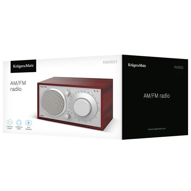 RADIO AM FM PORTABIL KRUGER&MATZ EuroGoods Quality