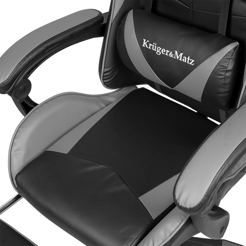 SCAUN GAMING WARRIOR GX-150 GRI KRUGER&MATZ EuroGoods Quality