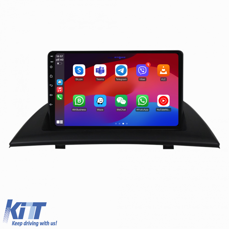 Navigatie Dedicata BMW X3 E83 (2004-2012), 9Inch, 2Gb Ram, 64Gb Stocare, Carplay Performance AutoTuning