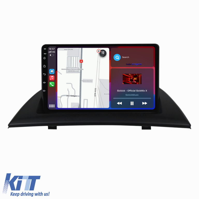 Navigatie Dedicata BMW X3 E83 (2004-2012), 9Inch, 2Gb Ram, 64Gb Stocare, Carplay Performance AutoTuning