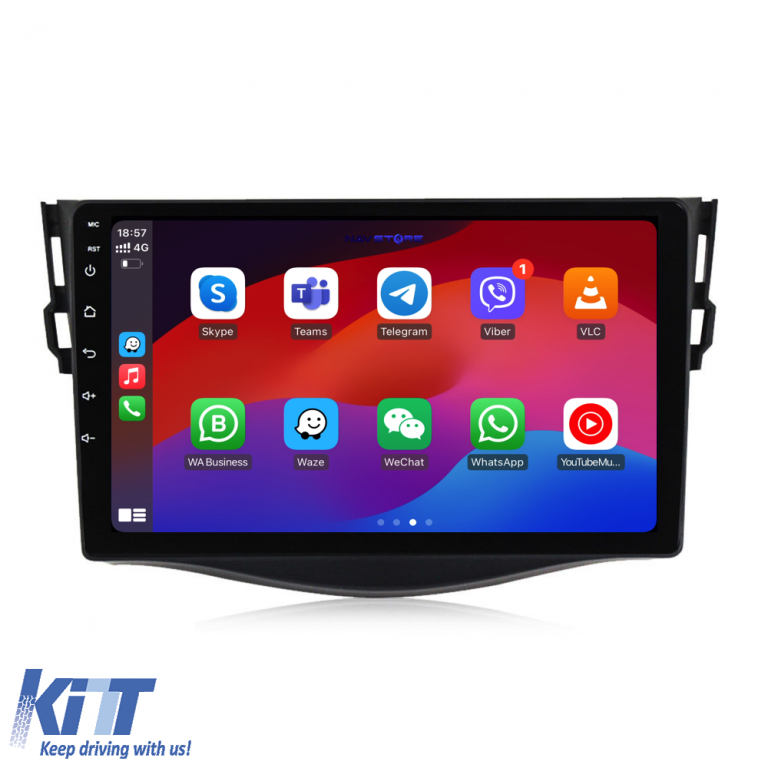 Navigatie Dedicata Toyota Rav 4 (2006-2013), 9Inch, 8Gb Ram, 256Gb Stocare, Carplay Performance AutoTuning