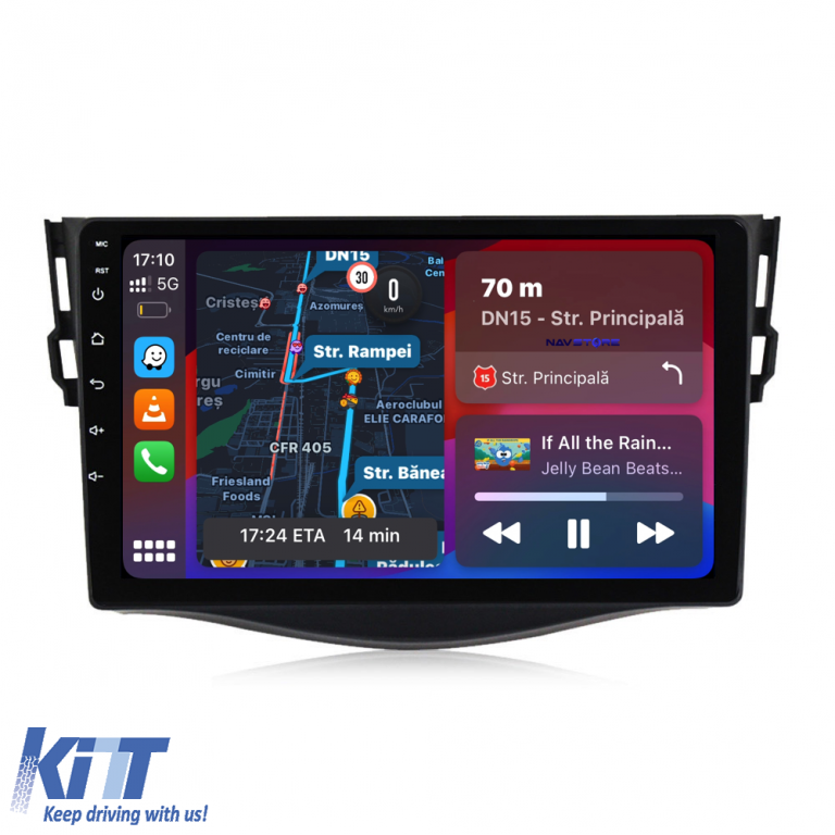 Navigatie Dedicata Toyota Rav 4 (2006-2013), 9Inch, 8Gb Ram, 256Gb Stocare, Carplay Performance AutoTuning