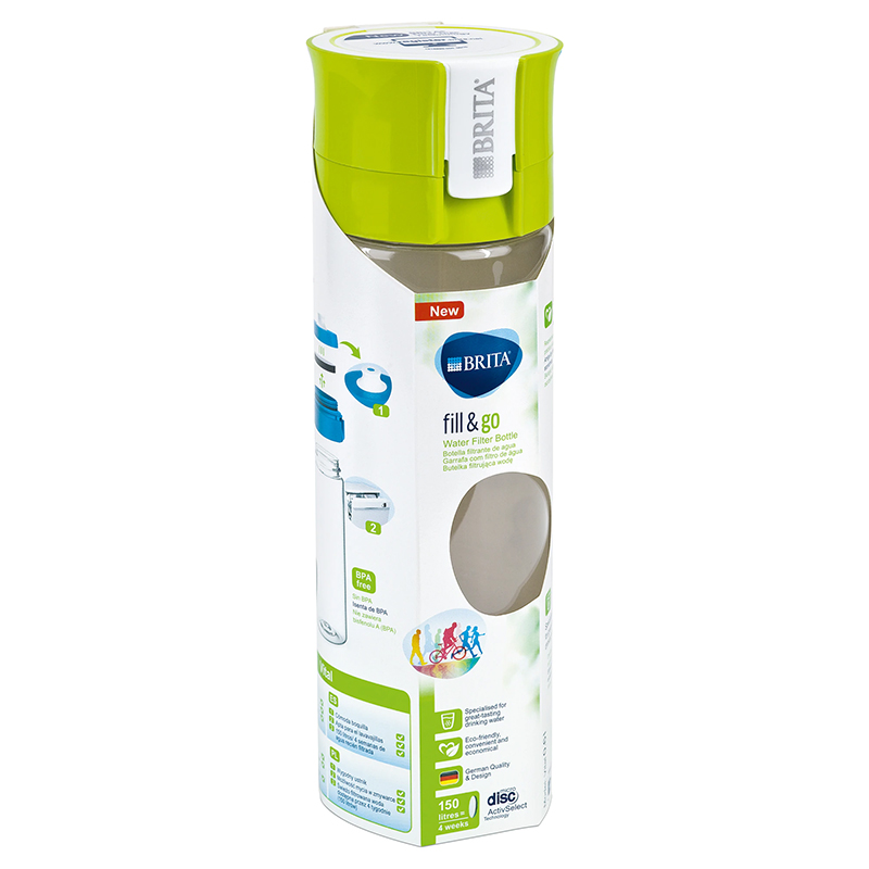 STICLA CU FILTRU FILL&GO VITAL 0.6 L LIME BRITA EuroGoods Quality