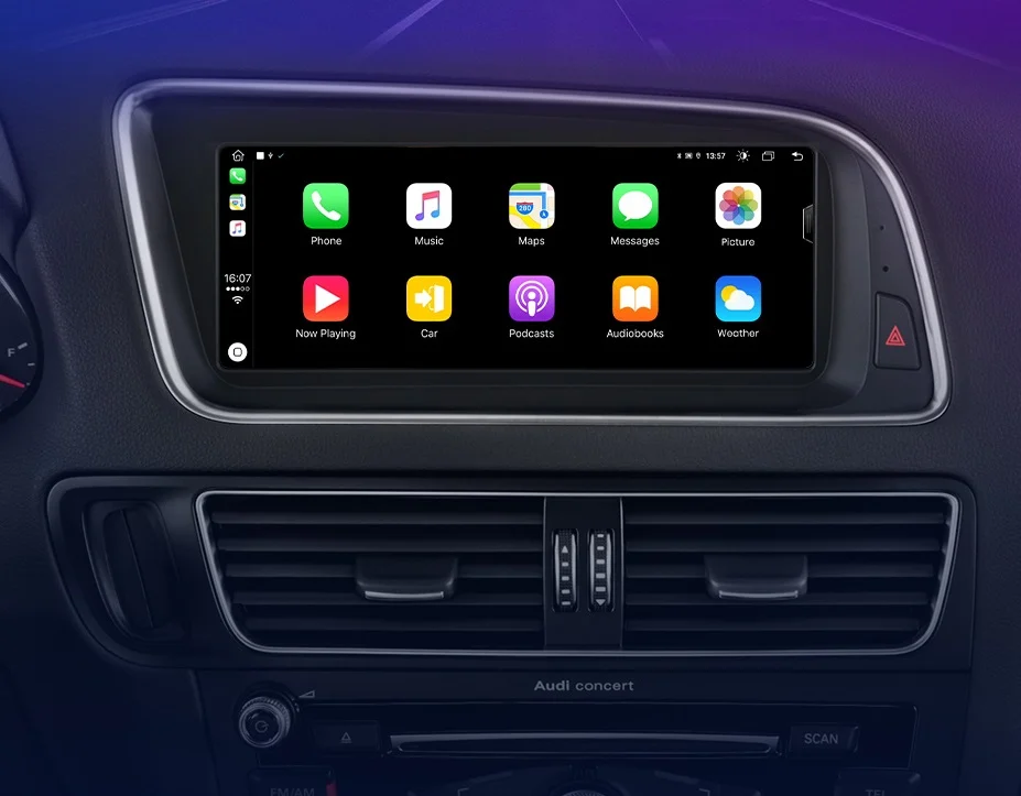 Navigatie Dedicata Audi Q5 (2008 - 2017), 8.8 Inch, 4Gb Ram, 64Gb stocare, Carplay Performance AutoTuning