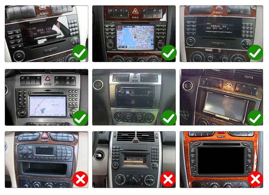 Navigatie Dedicata Mercedes Benz C-Class W203  CLS W219  CLK W209 (2004 - 2011), 7Inch, 2Gb Ram, 32Gb Stocare, Carplay Performance AutoTuning