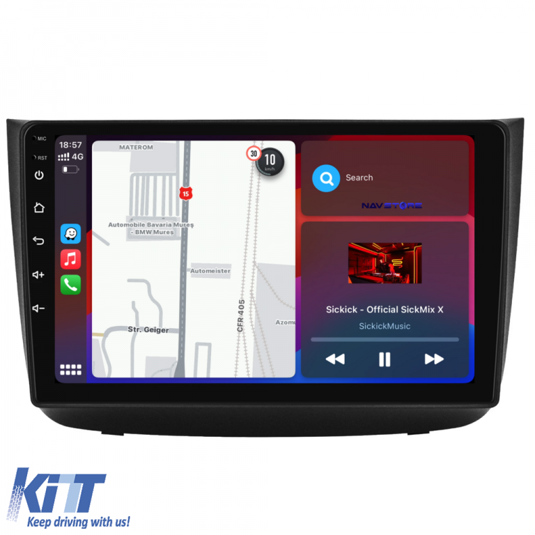 Navigatie Dedicata Mercedes Vito, Viano (2005-2015), 10Inch, 4Gb Ram, 64Gb Stocare, Carplay Performance AutoTuning
