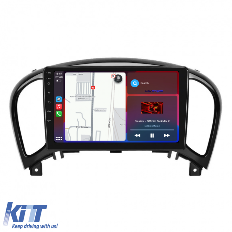 Navigatie Dedicata Nissan Juke (2010-2017), 9Inch, 1Gb Ram, 32Gb Stocare, Carplay Performance AutoTuning