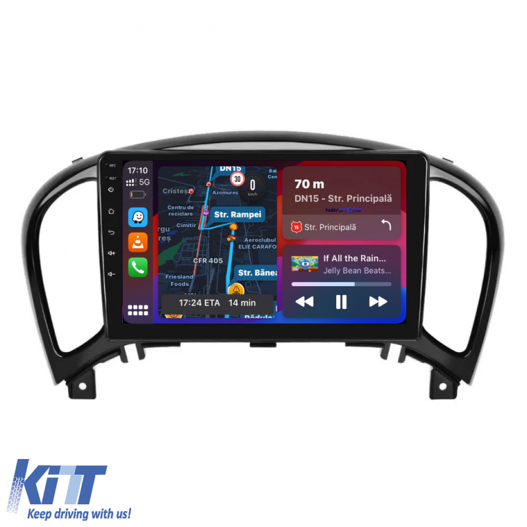 Navigatie Dedicata Nissan Juke (2010-2017), 9Inch, 1Gb Ram, 32Gb Stocare, Carplay Performance AutoTuning