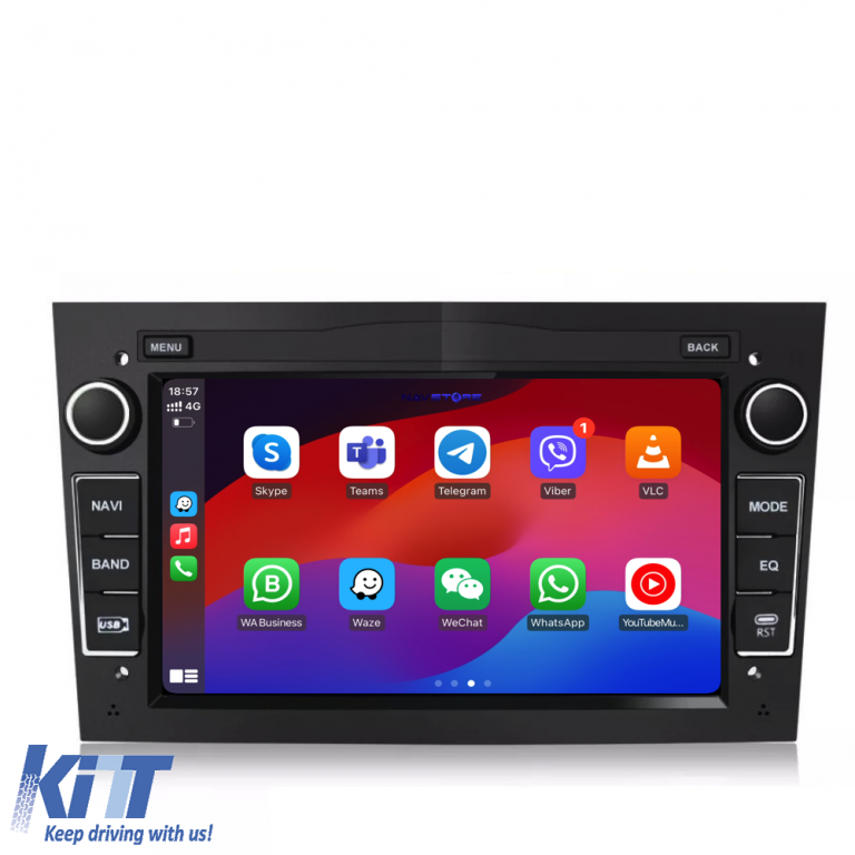 Navigatie Dedicata Opel, 7Inch, 2Gb Ram, 32Gb stocare, Waze, Youtube Negru Performance AutoTuning