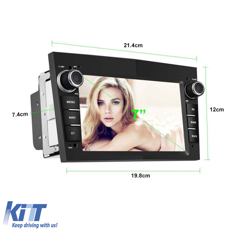 Navigatie Dedicata Opel, 7Inch, 2Gb Ram, 32Gb stocare, Waze, Youtube Negru Performance AutoTuning