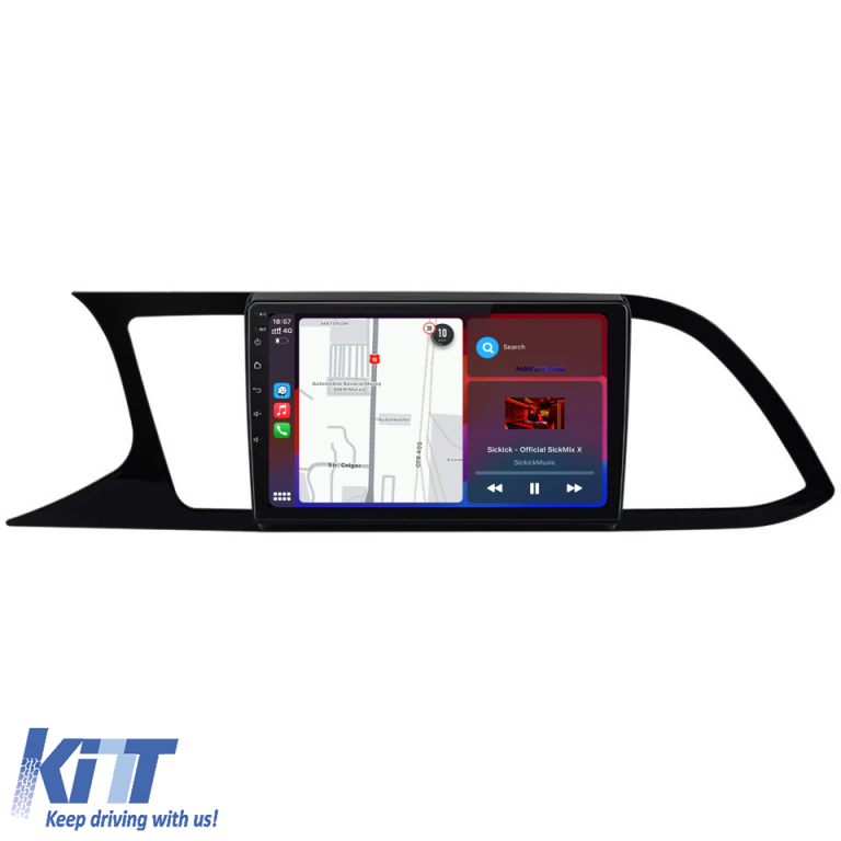 Navigatie Dedicata Seat Leon 3 (2013-2020), 9 Inch, 1Gb Ram, 32Gb stocare, Carplay Performance AutoTuning
