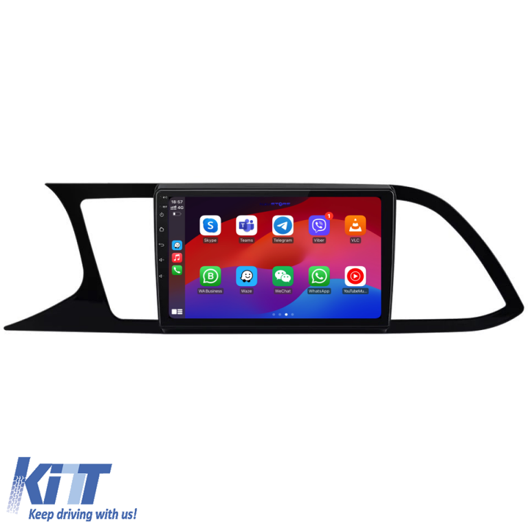 Navigatie Dedicata Seat Leon 3 (2013-2020), 9 Inch, 1Gb Ram, 32Gb stocare, Carplay Performance AutoTuning