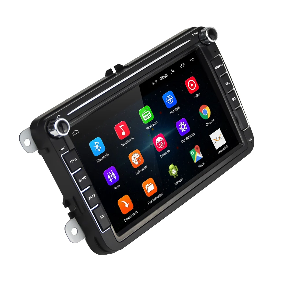 Navigatie Dedicata Skoda, Android, 8Inch,4Gb Ram, 64Gb stocare, Bluetooth, WiFi, Waze, Canbus Performance AutoTuning