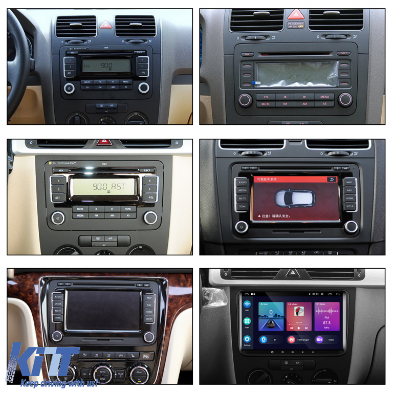 Navigatie Dedicata Volkswagen, 9Inch,2Gb Ram, 64Gb stocare, Carplay Performance AutoTuning