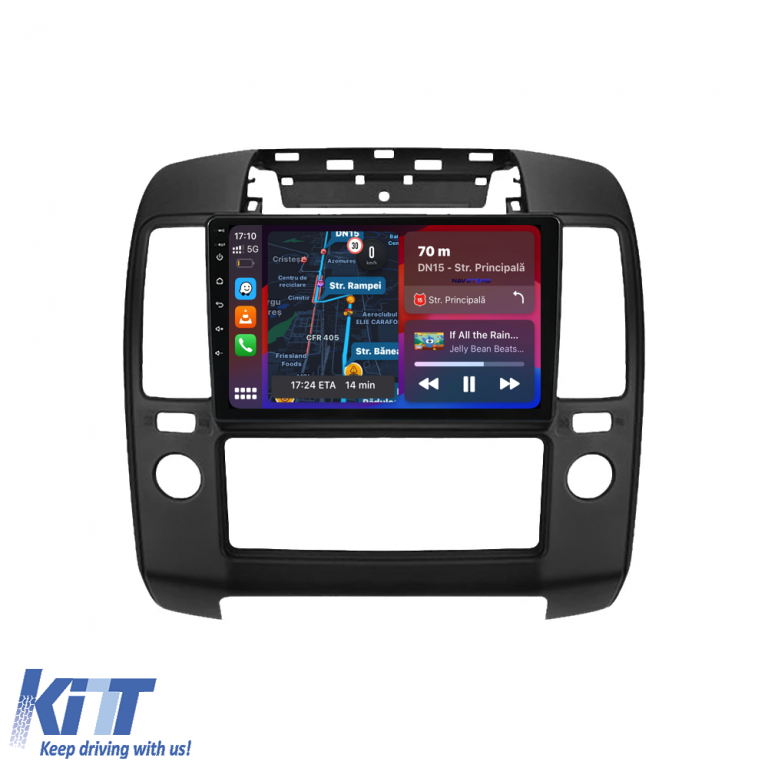 Navigatie Dedicata Nissan Navara (2004-2010), 9Inch, 4Gb Ram, 64Gb Stocare, Carplay Performance AutoTuning