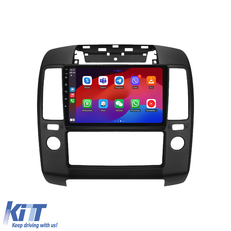 Navigatie Dedicata Nissan Navara (2004-2010), 9Inch, 4Gb Ram, 64Gb Stocare, Carplay Performance AutoTuning