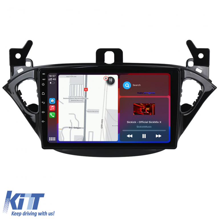 Navigatie Dedicata Opel Corsa E Adam (2012 - 2019), 9Inch, 1Gb Ram, 32Gb Stocare, Carplay Performance AutoTuning