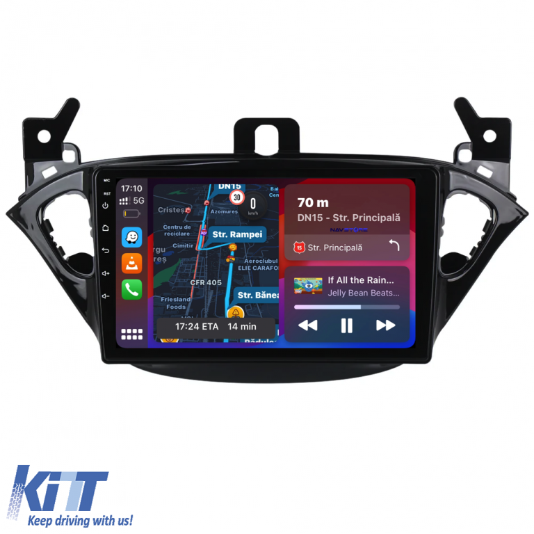 Navigatie Dedicata Opel Corsa E Adam (2012 - 2019), 9Inch, 1Gb Ram, 32Gb Stocare, Carplay Performance AutoTuning