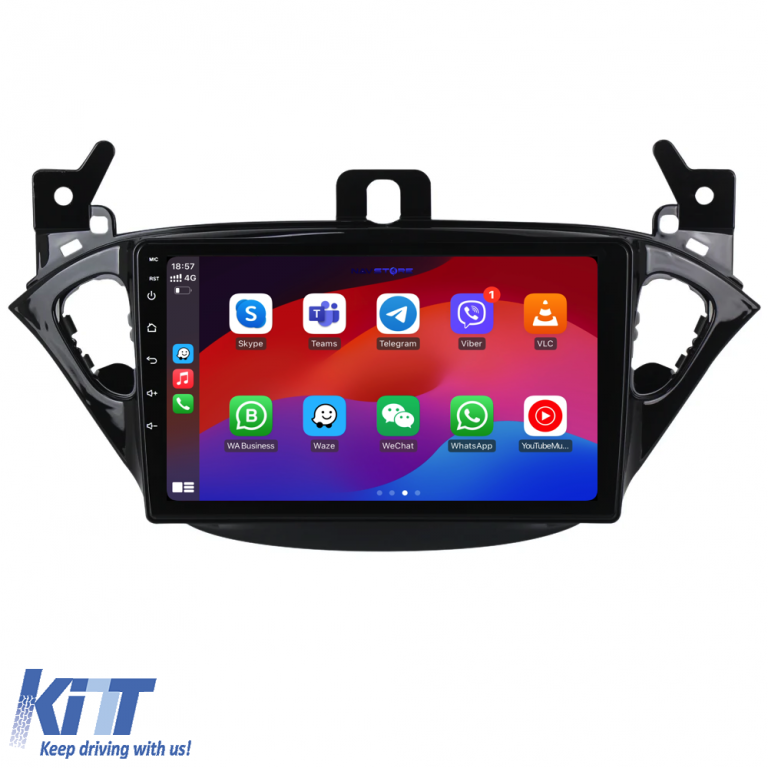 Navigatie Dedicata Opel Corsa E Adam (2012 - 2019), 9Inch, 1Gb Ram, 32Gb Stocare, Carplay Performance AutoTuning