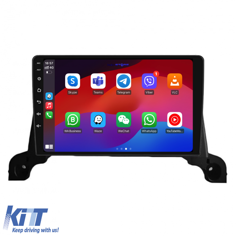 Navigatie Dedicata Peugeot 3008 5008 (2016 - 2021), 9Inch, 2Gb Ram, 64Gb Stocare, Carplay Performance AutoTuning