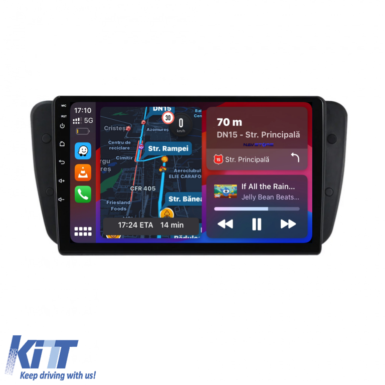 Navigatie Dedicata Seat Ibiza (2008-2016), 9Inch, 6Gb Ram, 128Gb Stocare, Carplay Performance AutoTuning