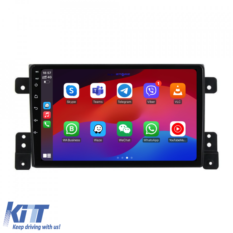 Navigatie Dedicata Suzuki Grand Vitara 3 (2005-2015), 9Inch, 1Gb Ram, 32Gb Stocare, Carplay Performance AutoTuning