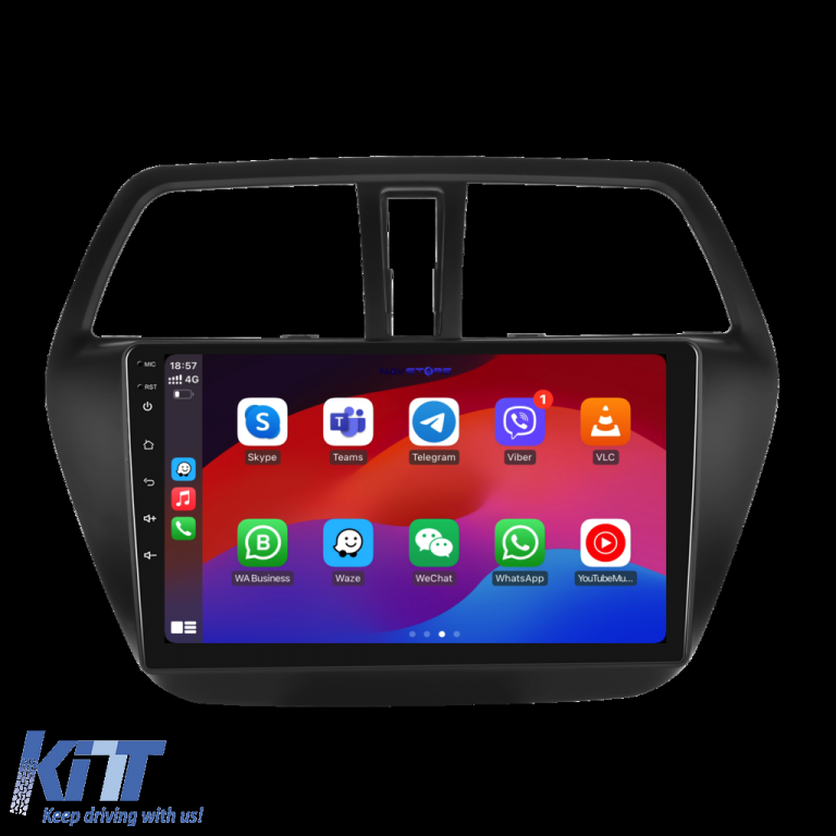 Navigatie Dedicata Suzuki S-Cross (2012-2016), 9Inch, 4Gb Ram, 64Gb Stocare, Carplay Performance AutoTuning