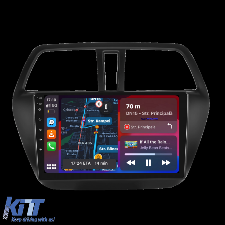 Navigatie Dedicata Suzuki S-Cross (2012-2016), 9Inch, 6Gb Ram, 128Gb Stocare, Carplay Performance AutoTuning