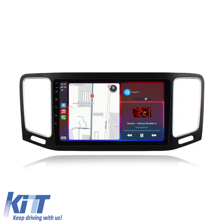 Navigatie Dedicata Volkswagen Sharan (2012-2019), 9Inch, 1Gb Ram, 32Gb Stocare, Carplay Performance AutoTuning