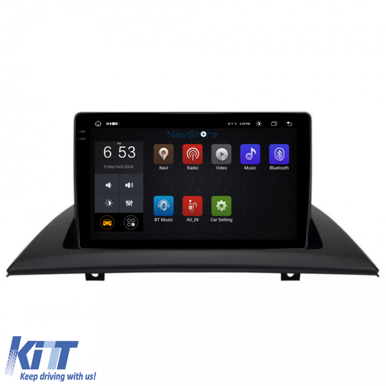 Navigatie Android Dedicata BMW X3 E83 (2004-2012), Display 2K, 4Gb Ram, 64Gb Stocare, Bluetooth, WiFi, Carplay Performance AutoTuning