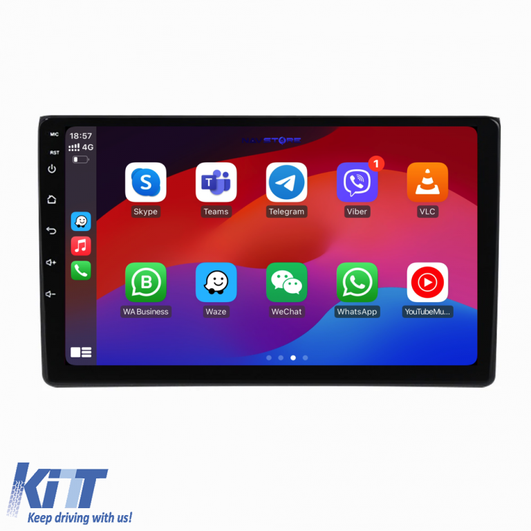 Navigatie Dedicata Audi A4 (2001 - 2008), 9 Inch, 6Gb Ram, 128Gb stocare, Carplay Performance AutoTuning