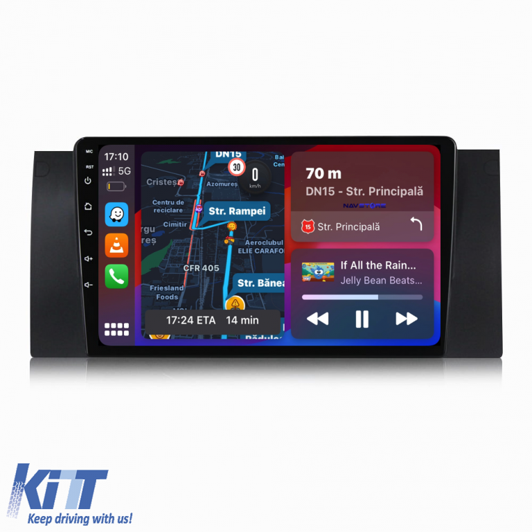 Navigatie Dedicata BMW Seria5 E39 X5 E53 (1995-2003), 9Inch, 1Gb Ram, 32Gb Stocare, Carplay Performance AutoTuning