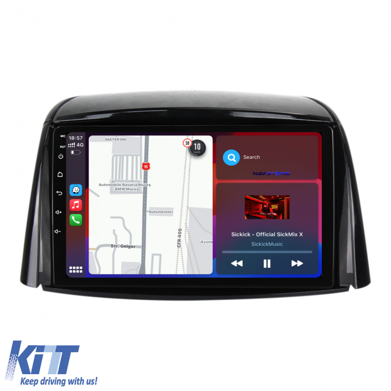 Navigatie Dedicata Renault Koleos (2008-2016), 9Inch, 4Gb Ram, 64Gb Stocare, Carplay Performance AutoTuning