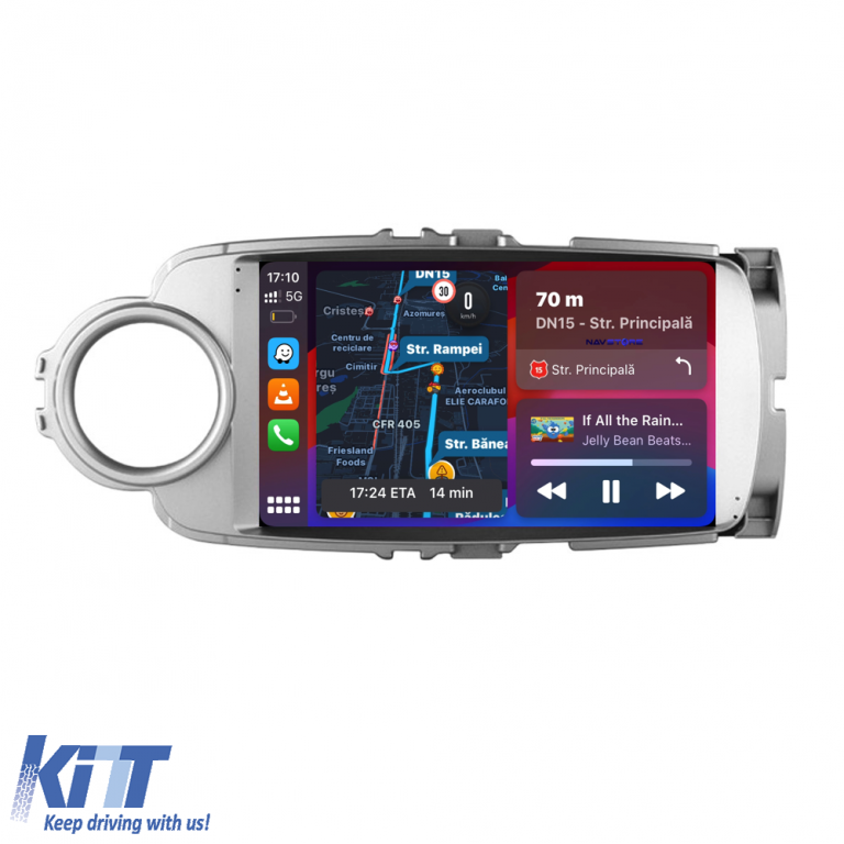 Navigatie Dedicata Toyota Yaris (2011-2018), 9Inch, 6Gb Ram, 128Gb Stocare, Carplay Performance AutoTuning