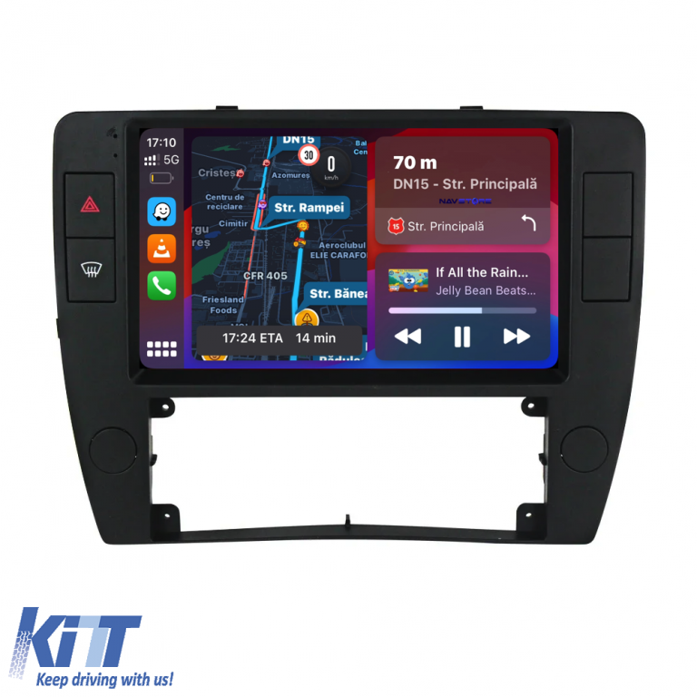 Navigatie Dedicata Volkswagen Passat B5 (2000-2005), 9Inch, 8Gb Ram, 256Gb Stocare, Carplay Performance AutoTuning