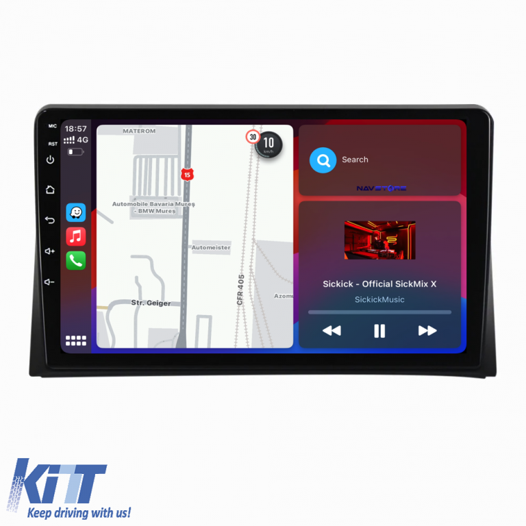 Navigatie Dedicata Volkswagen Transporter Multivan (2013-2015), 9Inch, 6Gb Ram, 128Gb Stocare, Carplay Performance AutoTuning