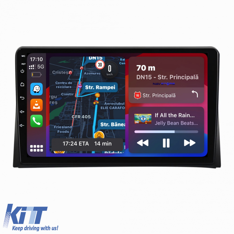 Navigatie Dedicata Volkswagen Transporter Multivan (2013-2015), 9Inch, 6Gb Ram, 128Gb Stocare, Carplay Performance AutoTuning
