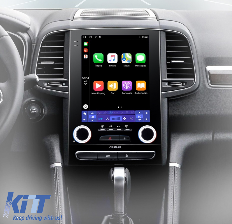 Navigatie Android Dedicata Renault Megane Talisman Koleos (2017 - 2019)  9.7 Inch, 6Gb Ram, 128Gb stocare, Carplay Performance AutoTuning