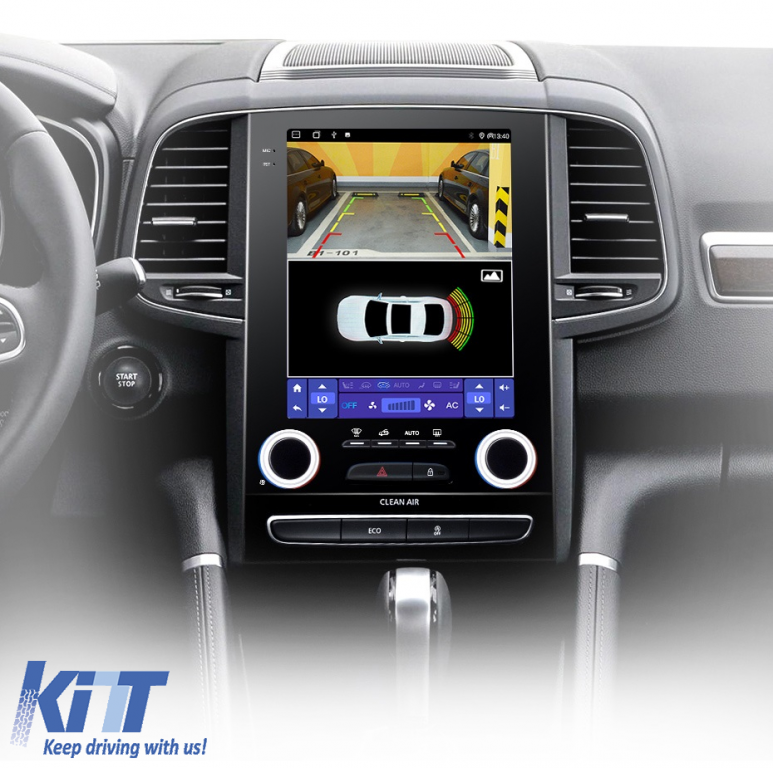 Navigatie Android Dedicata Renault Megane Talisman Koleos (2017 - 2019)  9.7 Inch, 6Gb Ram, 128Gb stocare, Carplay Performance AutoTuning
