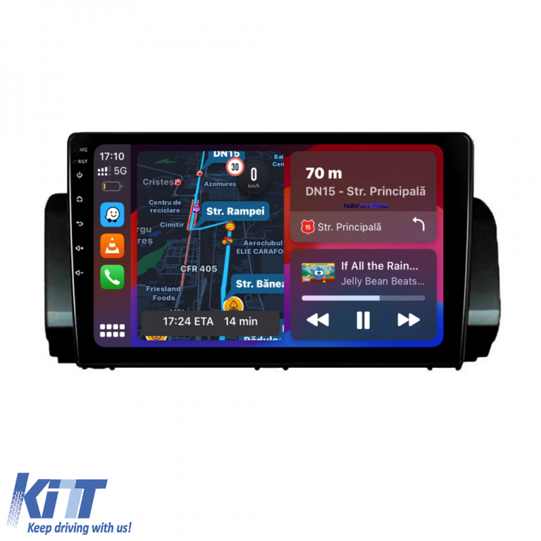 Navigatie Dedicata Dacia Logan Sandero Jogger (2021-2023), 9Inch, 2Gb Ram, 64Gb Stocare, Carplay Performance AutoTuning