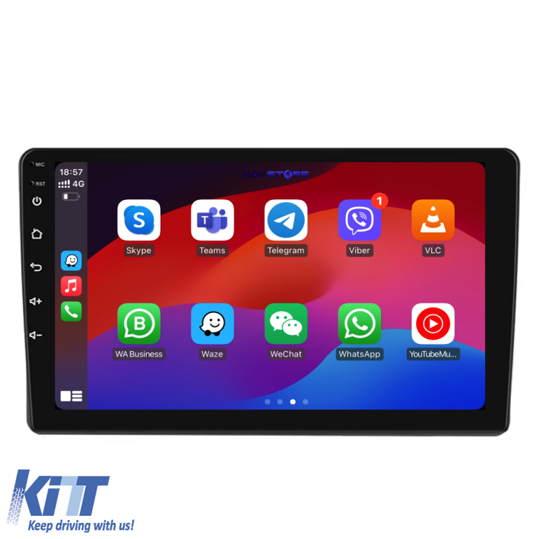Navigatie Dedicata Ford Focus Transit (2005-2008), 9Inch, 8Gb Ram, 256Gb Stocare, Carplay Performance AutoTuning
