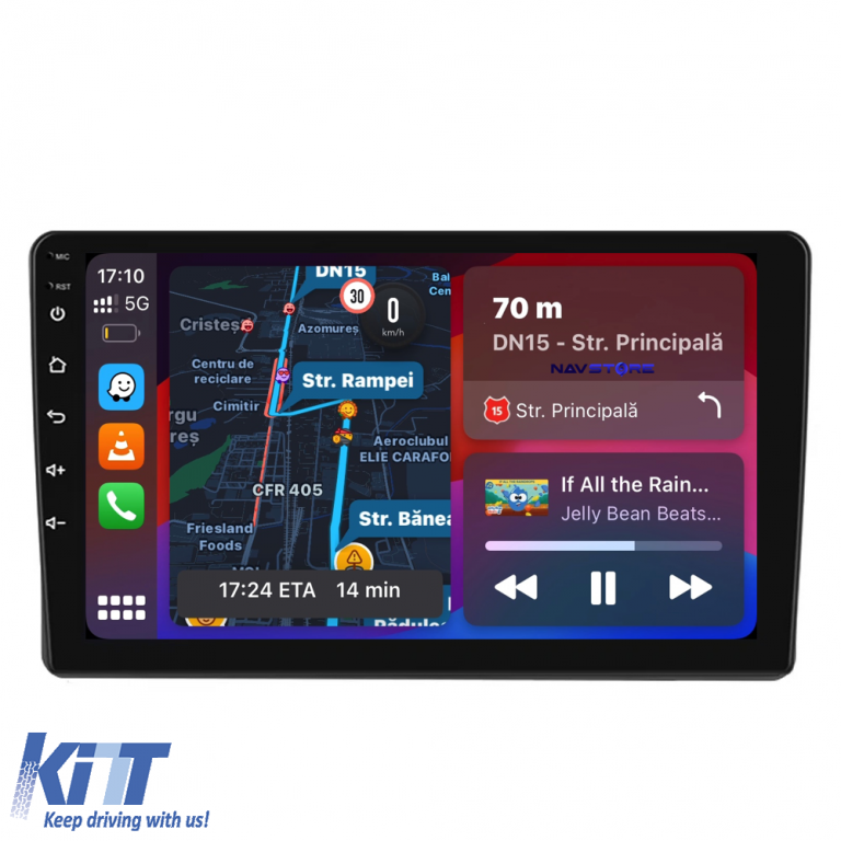 Navigatie Dedicata Ford Focus Transit (2005-2008), 9Inch, 8Gb Ram, 256Gb Stocare, Carplay Performance AutoTuning