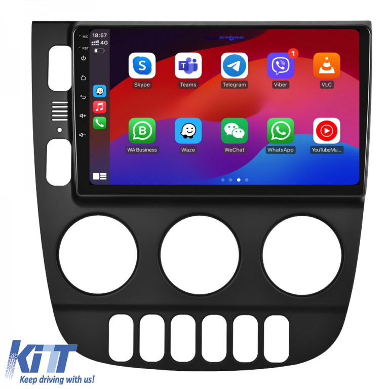 Navigatie Dedicata Mercedes ML W163 (1998-2005), 9Inch, 8Gb Ram, 256Gb Stocare, Carplay Performance AutoTuning