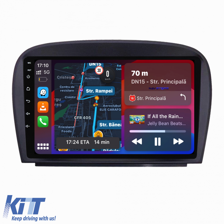 Navigatie Dedicata Mercedes SL R230 (2001-2011), 9Inch, 2Gb Ram, 64Gb Stocare, Carplay Performance AutoTuning