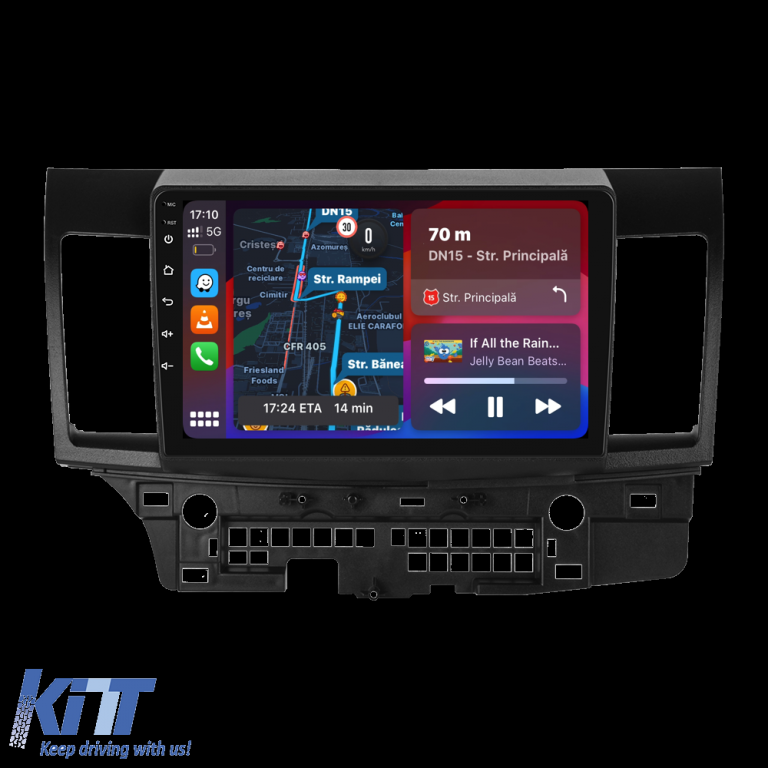 Navigatie Dedicata Mitsubishi Lancer (2007-2013), 9Inch, 1Gb Ram, 32Gb Stocare, Carplay Performance AutoTuning
