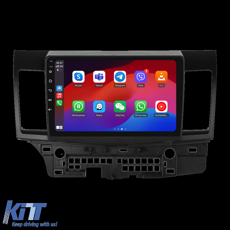 Navigatie Dedicata Mitsubishi Lancer (2007-2013), 9Inch, 6Gb Ram, 128Gb Stocare, Carplay Performance AutoTuning