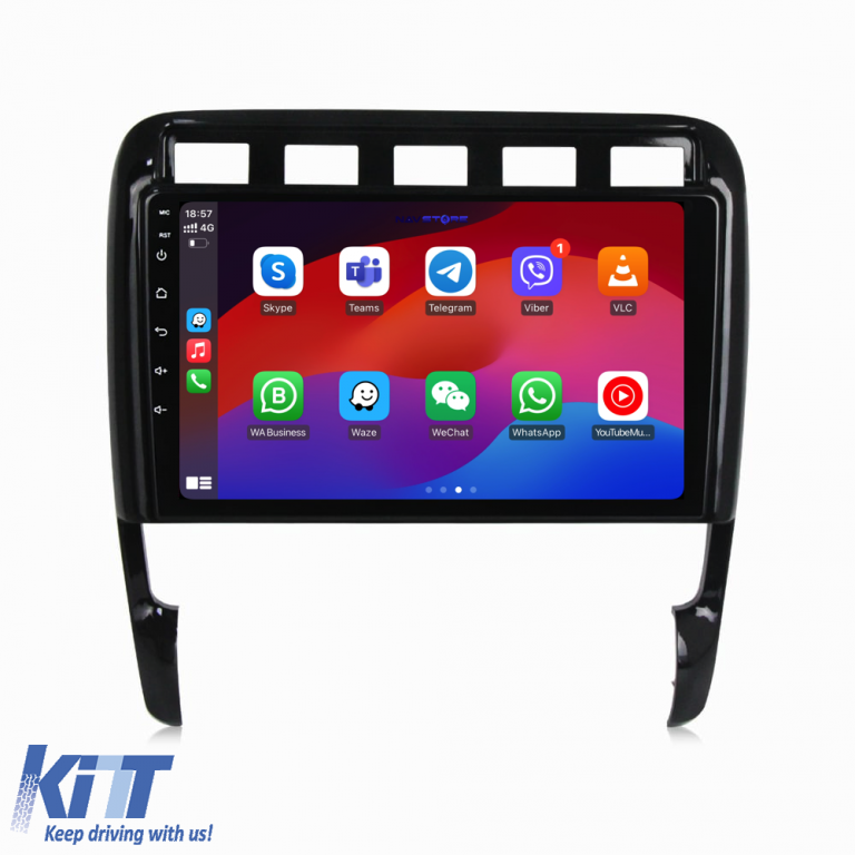 Navigatie Dedicata Porsche Cayenne (2002-2010), 9Inch, 2Gb Ram, 64Gb Stocare, Carplay Performance AutoTuning