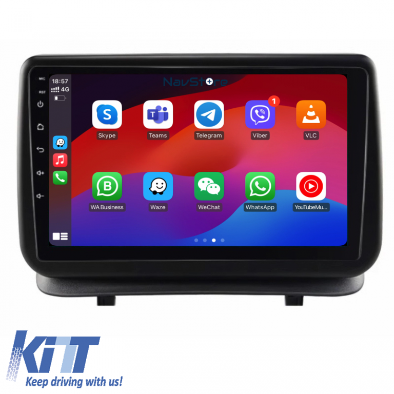 Navigatie Dedicata Renault Clio 3 (2005-2014), 9Inch, 6Gb Ram, 128Gb Stocare, Carplay Performance AutoTuning